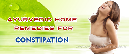 Ayurvedic Home Remedies for Constipation