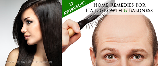 Ayurvedic Home Remedies For Hair Growth and Baldness