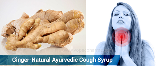 Ginger-Natural Ayurvedic Cough Syrup