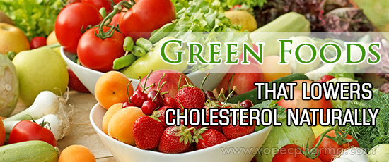 Green Foods that Lowers Cholesterol Naturally