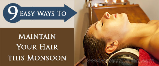 Easy Ways to Maintain Your Hair this Monsoon