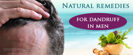 Natural remedies for dandruff in men