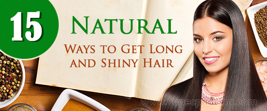 Natural Ways to Get Long and Shiny Hair