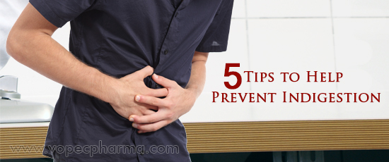 5 Tips to Help Prevent Indigestion