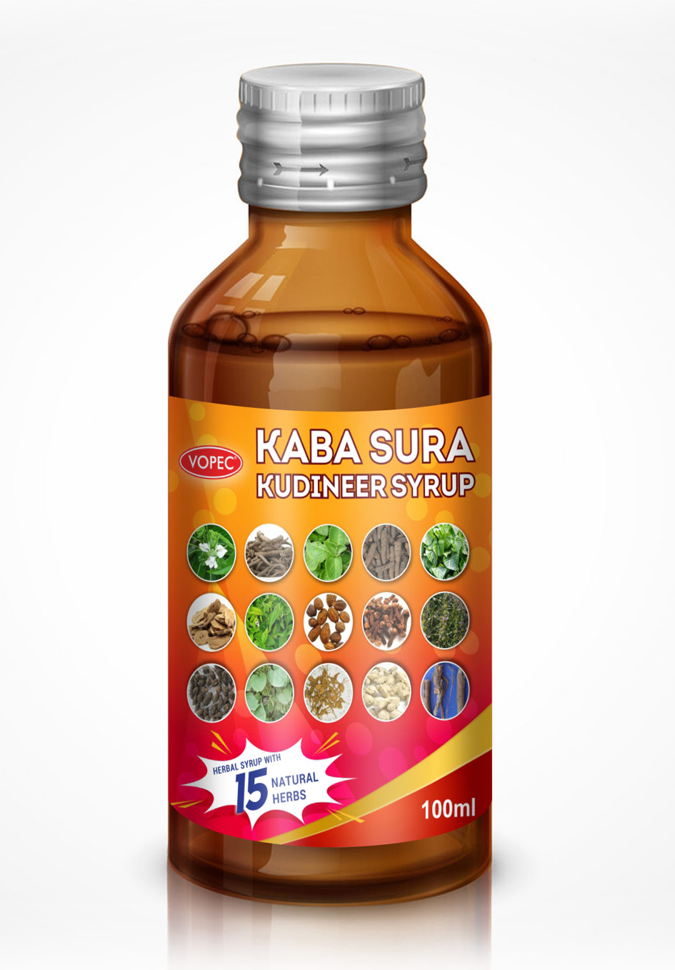 Buy Kabasura Kudineer Syrup Viral Infections, Fever, Cough and Breathing
